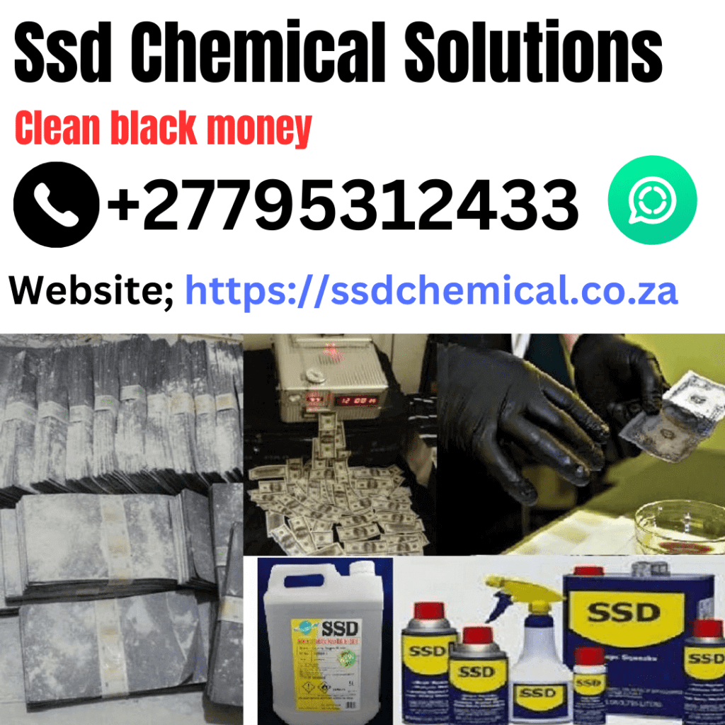 Black Money Cleaning Chemicals Suppliers
