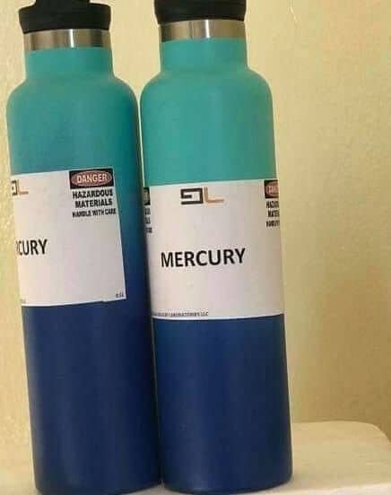 Mercury Chemical For Money Cleaning Purposes
